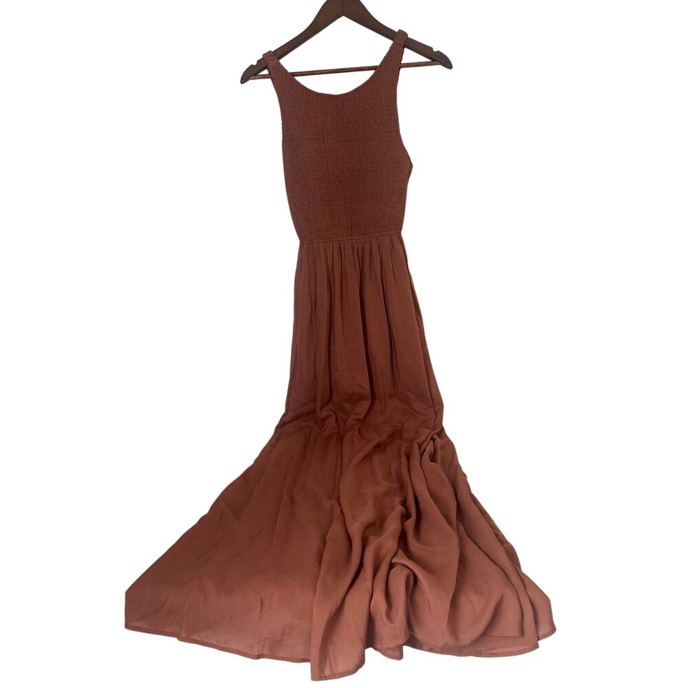 Womens Wishlist Apparel Maxi Dress in Brown Size M